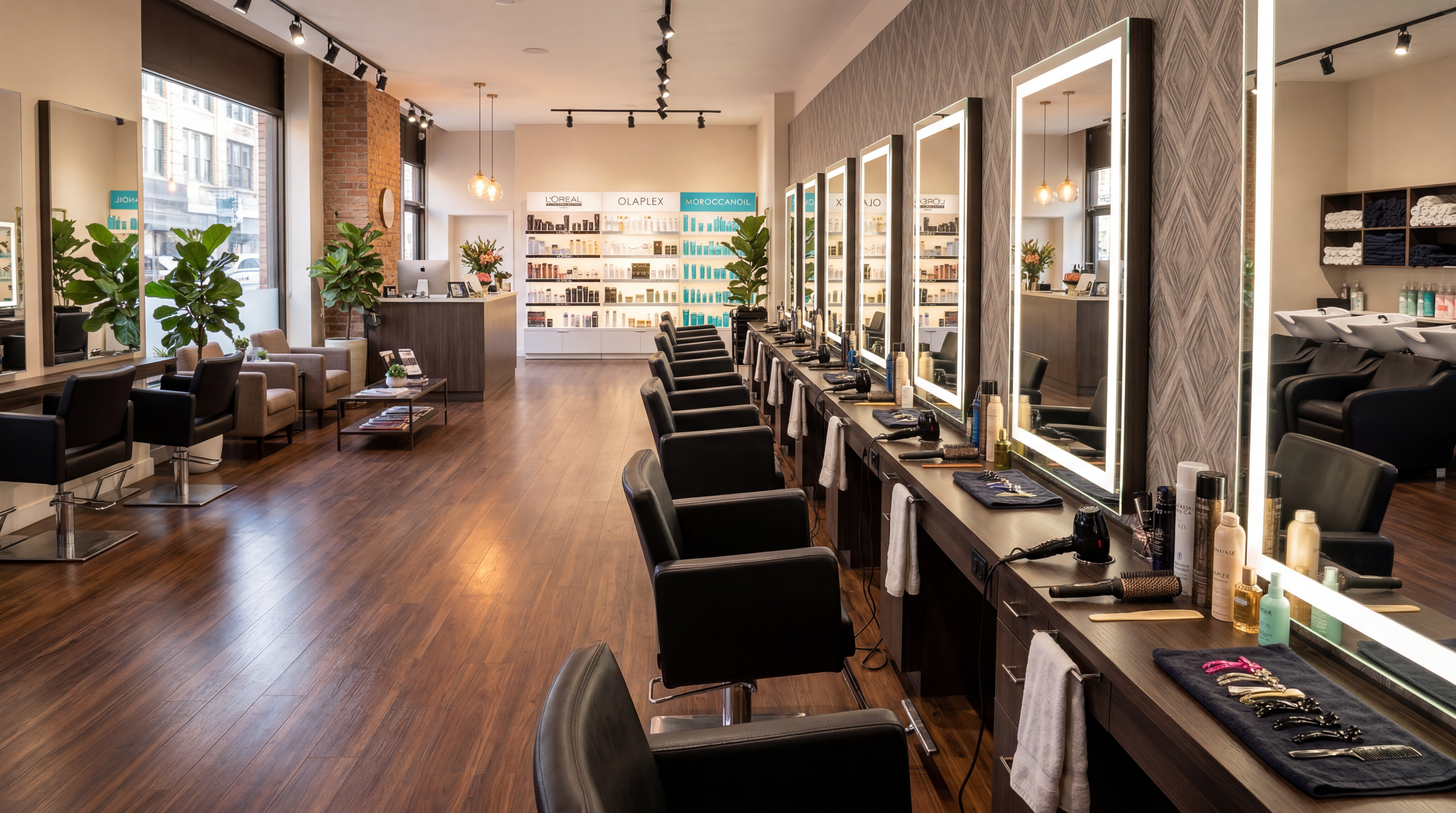 Model with premium wig by Rynie Beauty Hub