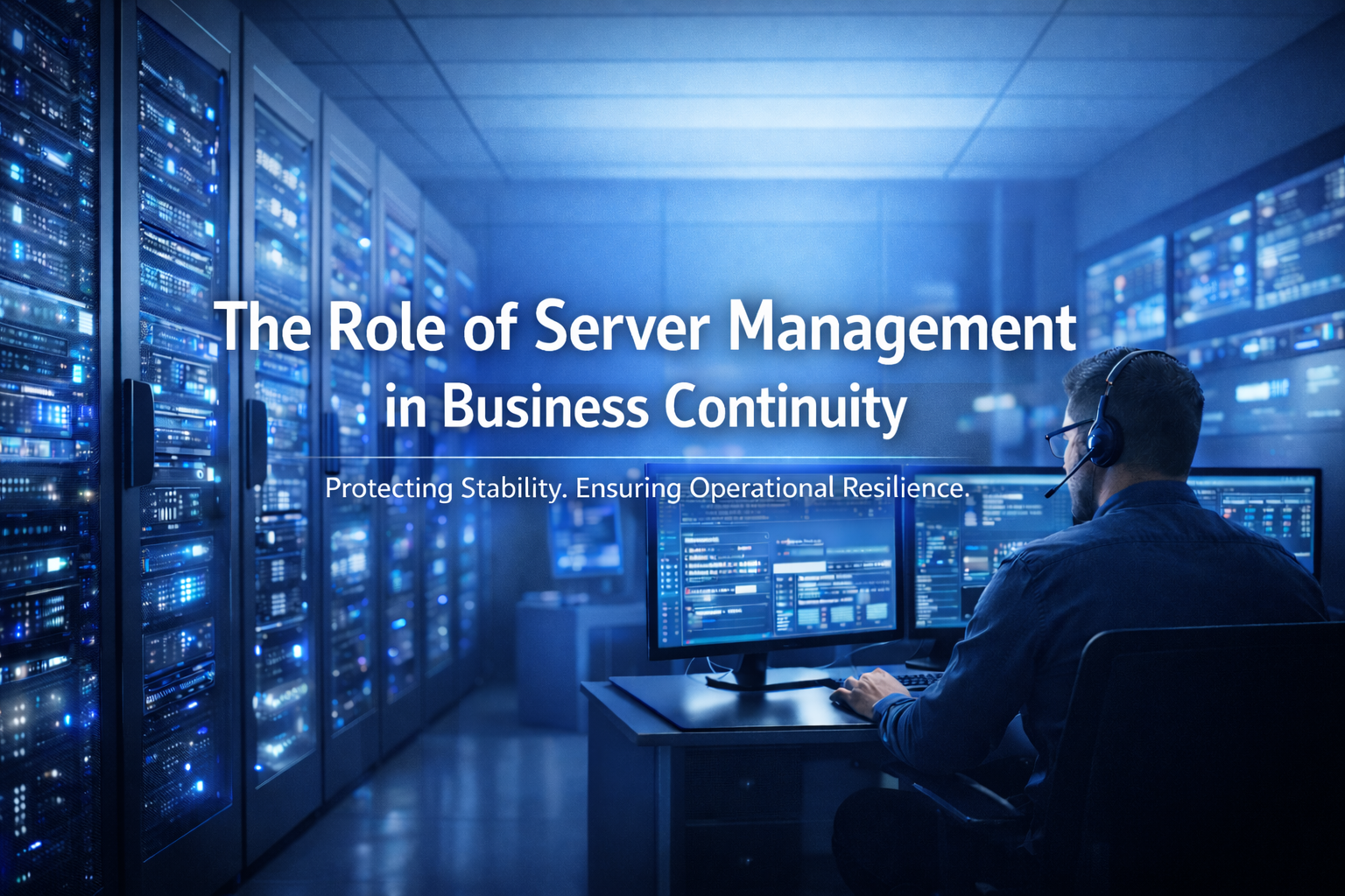 The Role of Server Management in Business Continuity